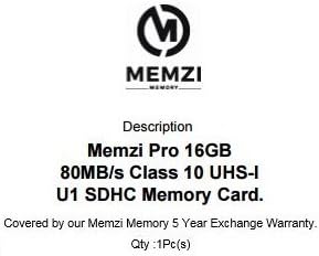 כרטיס זיכרון ממזי פרו 16 ג ' יגה-בייט 10 80 מגה-בייט/שניות תואם למצלמות דיגיטליות של סוני סייבר-שוט