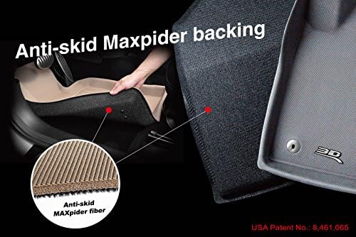 3D Maxpider בהתאמה אישית מחצלת רצפה קלאסית לשנים 2010-2013 לקסוס GX460-1 שורה