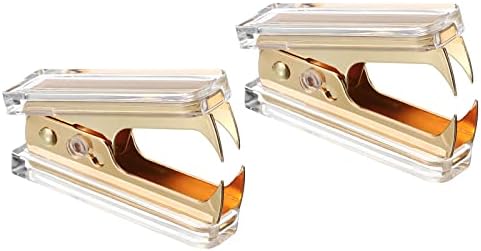 מסיר סיכות אקרילי של פטיקיל, 2 חבילות ניידות לסת סגנון סגנון סגנון סיכות סיכות הכלי עם קופסת פלסטיק