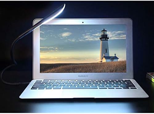Ayecehi Mini LED USB Light, 180 מעלות אור מתכוונן אור למחשב מחשב נייד מחשב נייד, בנק חשמל גמיש גמיש