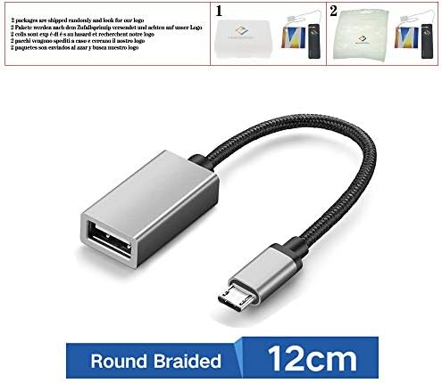 מיקרו USB מתאם כבל OTG עבור Xiaomi Redmi הערה 5 מחבר USB מיקרו עבור סמסונג S6 טאבלט אנדרואיד USB 2.0 OTG