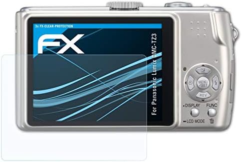 סרט הגנת המסך של Atfolix התואם למגן מסך Panasonic Lumix DMC-TZ3, סרט מגן אולטרה-ברור FX