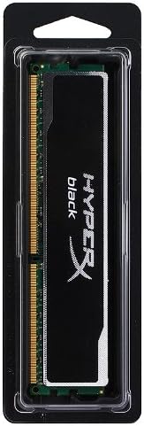 Hyperx 8GB 1600MHz DDR3 PC3-12800 CL10 זיכרון שולחן עבודה DIMM, KHX16C10B1B/8 שחור