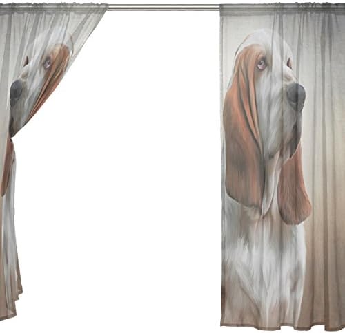 ציור פרחוני כלב כלב כלב כלב חצי וילונות חלון חלון וילונות פנלים