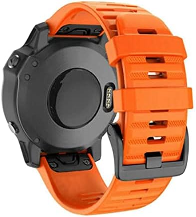 שחרור מהיר של Bedcy EasyFit Silicone Watch להקת Garmin Fenix ​​6 6x 6Spro 5 5x 5S 3HR Forerunner 935 945