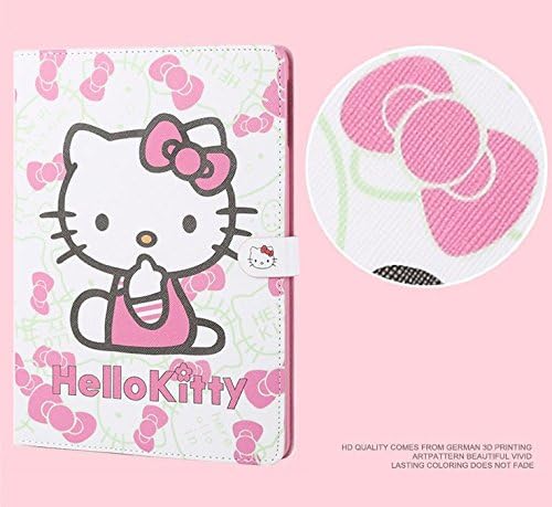 Apple ipad mini 3 2 1 מקרה, Livitech Hello Kitty Design Style Style עור PU CASE קשה עבור Apple iPad Mini 1