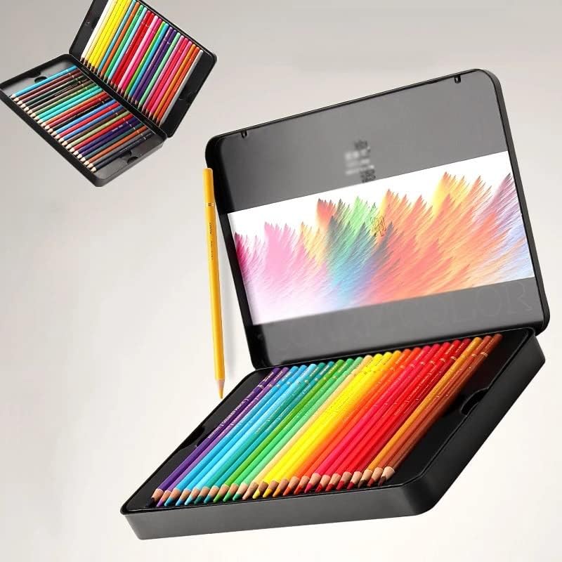 Walnuta צבעים מקצועיים צבע שמן עיפרון רישום ציור עפרונות צבעוניים קופסה לתיבה לציור אמנות ציוד באמנות