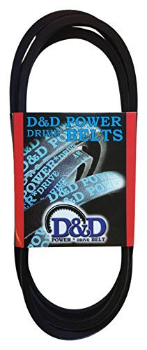 D&D PowerDrive 12x620 חגורה החלפה סטנדרטית מטרית, A/4L, 1 -להקה, אורך 25 , גומי