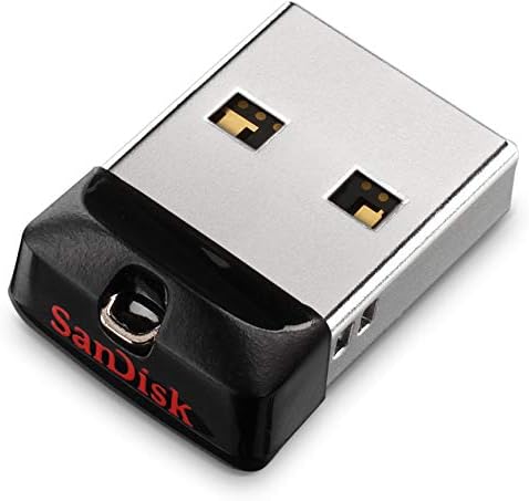 Sandisk Cruzer Fit CZ33 32GB USB 2.0 כונן הבזק נמוך בפרופיל נמוך- SDCZ33-032G-B35