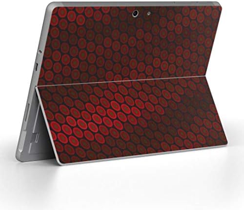 כיסוי מדבקות Igsticker עבור Microsoft Surface Go/Go 2 עורות מדבקת גוף מגן דק במיוחד 002038 דפוס אדום