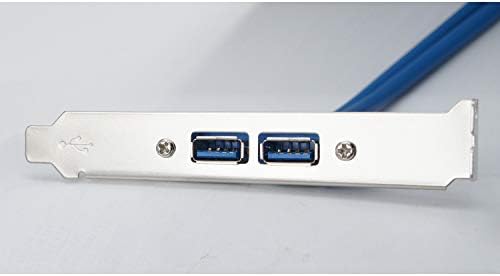 JACOBSPARTS 2-יציאה USB 3.0 תושבת לוח אחורי