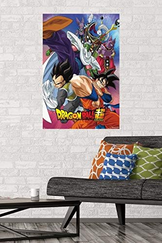 Trends International Dragon Ball: Super - Poster Wall Group, 22.375 x 34, גרסה לא ממוסגרת