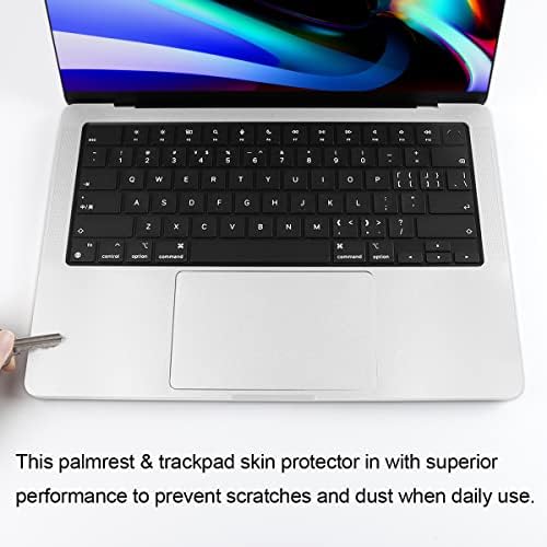 כיסוי מחשב נייד מכסה מנוחה של Batianda דקל תואם ל- MacBook Pro 16 אינץ '2021 דגם שחרור A2485 M1 Pro