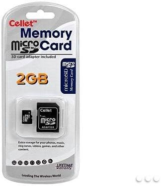 כרטיס זיכרון 2 ג ' יגה-בייט עבור טלפון נוקיה 97 עם מתאם.