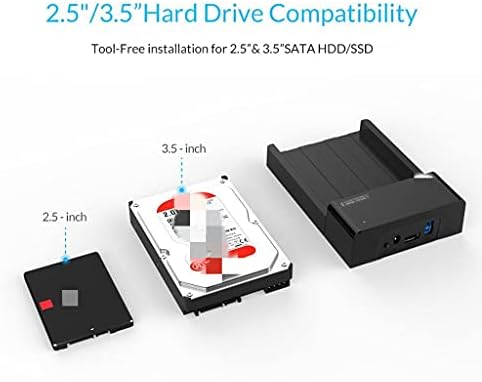 מארז דיסק קשיח בגודל 2.5 3.5 אינץ ' למחשב נייד למחשב נייד