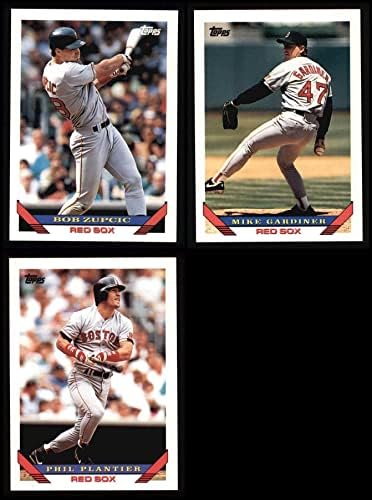 1993 Topps Boston Red Sox כמעט שלם צוות צוות בוסטון Red Sox NM/MT Red Sox
