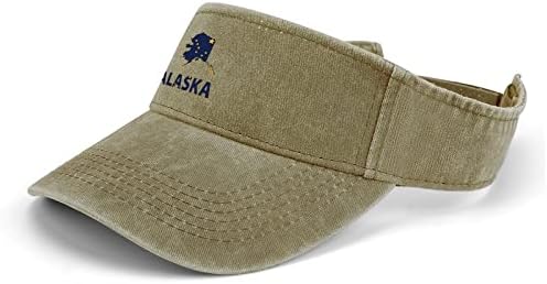 אלסקה מפת דגל יוניסקס דולפים למעלה ג ' ינס כובע מתכוונן חוף מגן שמש כובע בייסבול כובעים