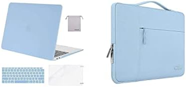 Mosiso תואם ל- MacBook Air 13 אינץ 'מארז 2018-2020 RLEESE A2337 M1 A2179 A1932, מארז מעטפת קשה מפלסטיק