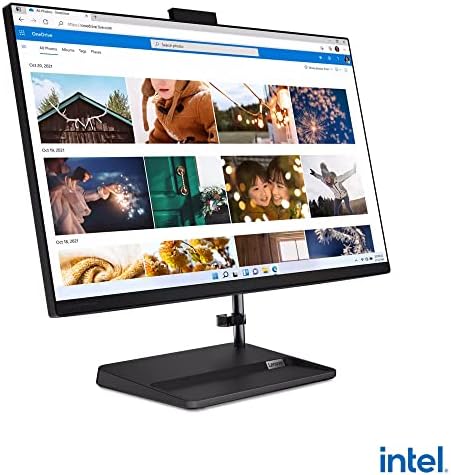 Lenovo IdeaCentre 3i 27 FHD Touch All-in-One מחשב 2023, 12th Intel Core i5-1240p 12 ליבות, Iris XE גרפיקה,