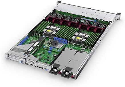 HPE proliant dl360 G10 1U שרת מתלה - 1 x Intel Xeon Silver 4208 2.10 GHz - 32 GB RAM - ATA סידורי,