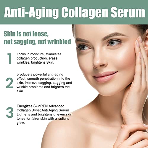 מתקדם קולגן להגביר אנטי הזדקנות סרום, לטיפוח העור זוהר ולהגן על סרום