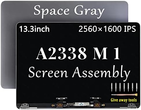 GBOLE A2338 M1 2020 החלפת מסך ל- MacBook Pro רשתית M1 A2338 EMC 3578 MYD83 MYD92 MYDA2 MYDC2 MYD83l