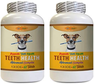כלב גומי ויטמינים - כלב בריא שיניים טיפול-מסטיק ושיניים מורכב - להפסיק פלאק לבנות - כלב היגיינת