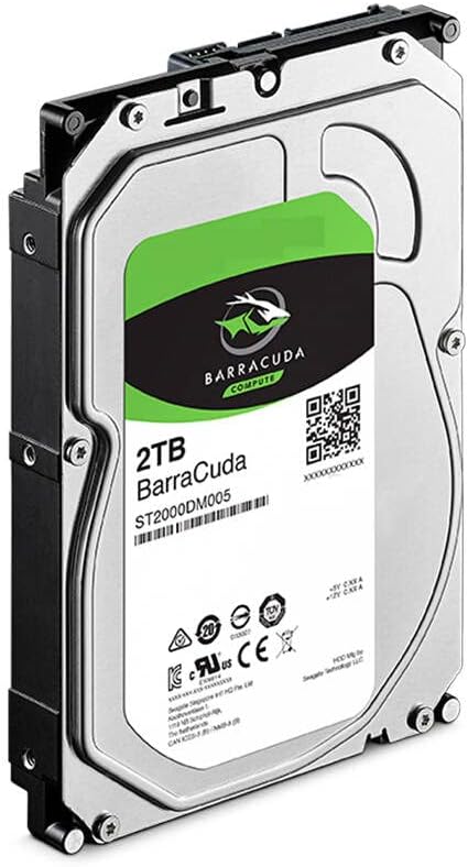 HDD עבור Barracuda 2TB 3.5 SATA 6 GB/S 256MB 5400RPM לדיסק קשיח פנימי עבור HDD שולחני עבור ST2000DM005