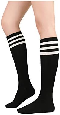 המאה כוכב נשים של הברך גבוהה גרבי ספורט דק פסים צינור גרביים גבוהים גרביים חיצוני ספורט גרביים