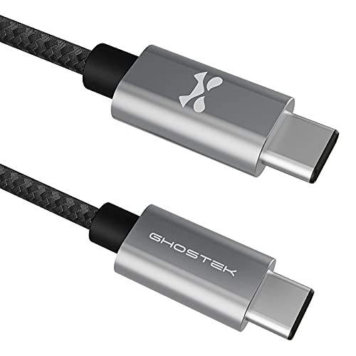Ghostek nrgline כבל U USB C כבל 10ft עם טעינה מהירה במיוחד וחוט קלוע ניילון סופר קשוח, USB-C ל-