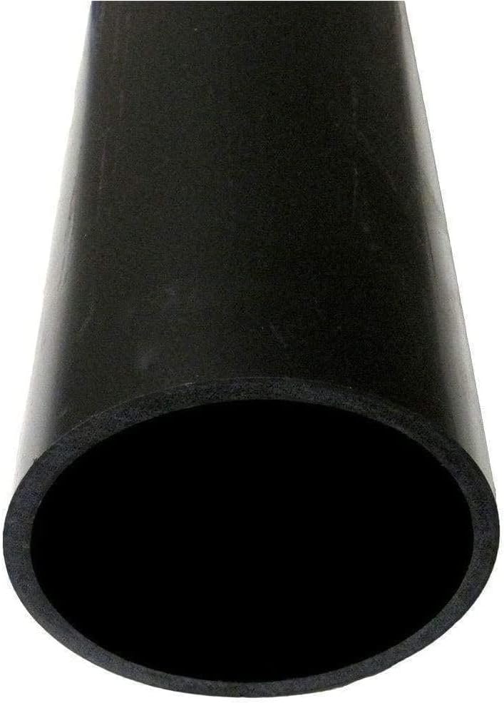 צינור ניקוז DWV - ABS שחור גודל מותאם אישית ואורך 4