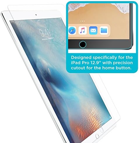 מגן מסך זכוכית בליסטית טכנולוגית מיועד לחבילה של Apple iPad Pro 12.9 אינץ '1