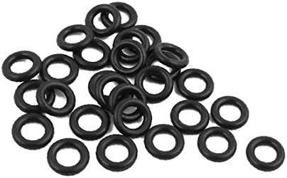 30 יחידות שחור 4.5 ממ על 1.8 ממ טבעת איטום עמידה בשמן בצורת טבעת גומי (30 פיזה כושי 4.5 ממ על