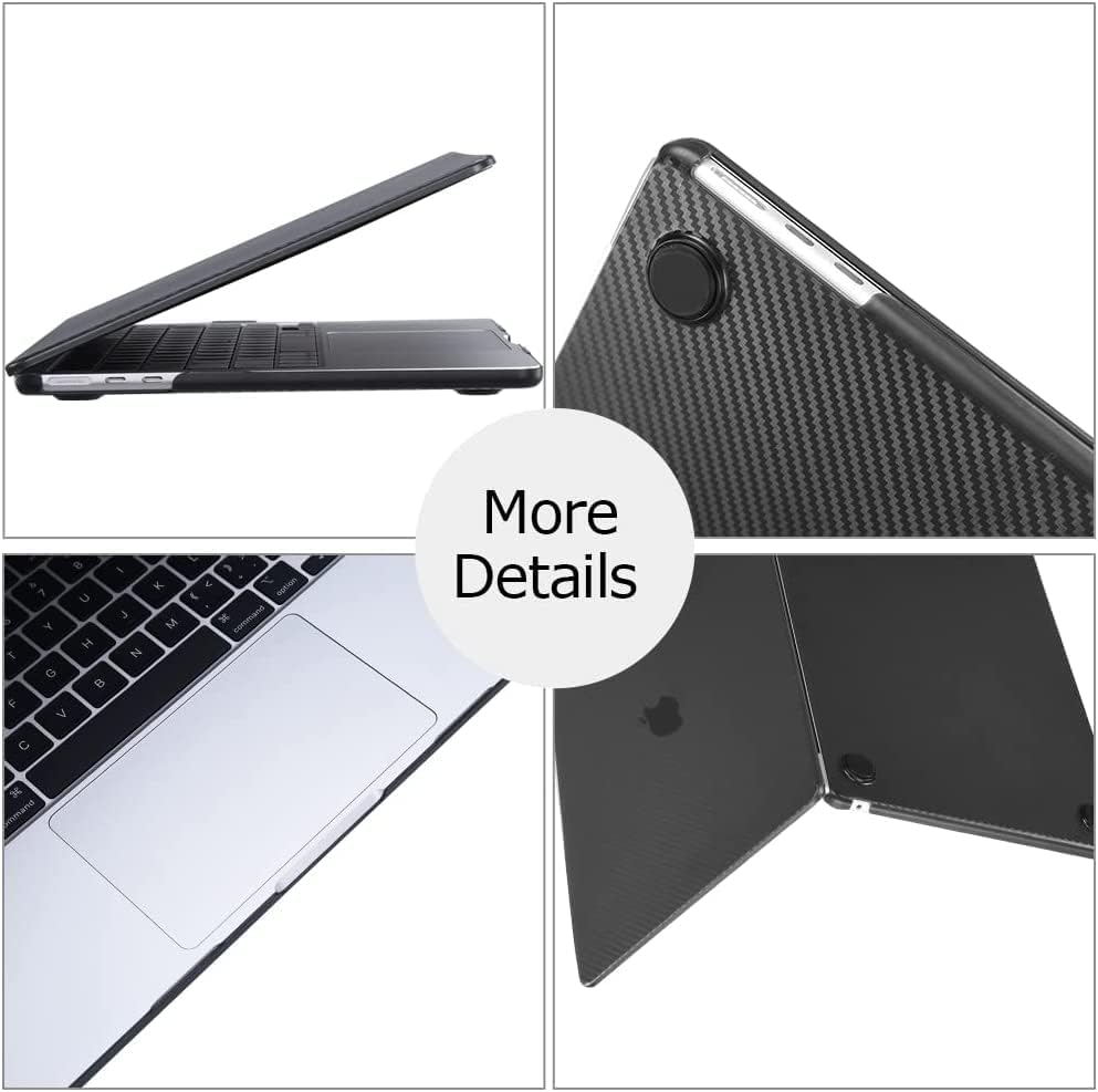 Blueswan תואם ל- MacBook Air 13.6 אינץ 'מארז 2022 2023 M2 CHIP דגם A2681, מארז מעטפת קשיח סופר