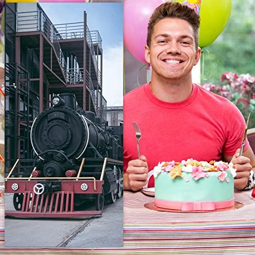 רכבת קיטור רכבת באנר רקע רקע מעבר רכבת תנועה תחבורה רכב נושא דקור עבור בני גברים 1 מסיבת יום הולדת