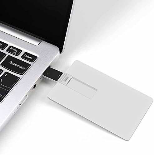 כרטיסי בנק אשראי תרנגול USB פלאש כונן זיכרון נייד כונן אחסון מקש 64 גרם