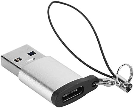 DEMERAS 3PCs סוג 慍 慍 מתאם נשי ל- USB זכר מסוג C ל- USB מתאם USB3.0 ממיר עם מתאם USB C שרוך C