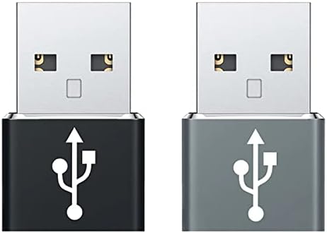 USB-C נקבה ל- USB מתאם מהיר זכר התואם ל- Samsung N930T שלך למטען, סנכרון, מכשירי OTG כמו מקלדת,