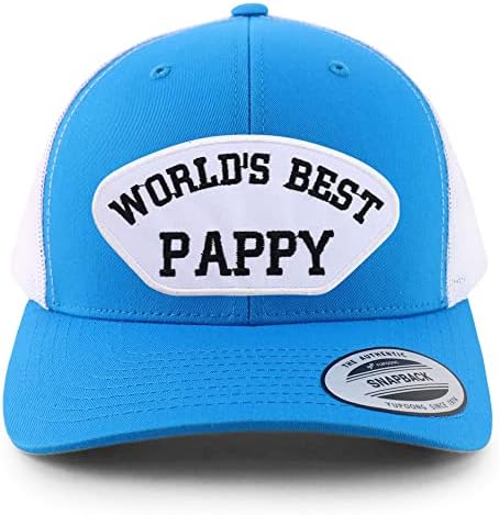 חנות הלבשה אופנתית הטובה ביותר בעולם Pappy Patch 6 פאנל רטרו רטרו כובע רשת בייסבול