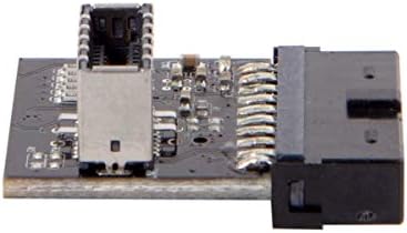 כותרת לוח קדמית של CableCC 3.1 לכבל הרחבה נשי USB-C מסוג 40 סמ עם בורג הפאנל