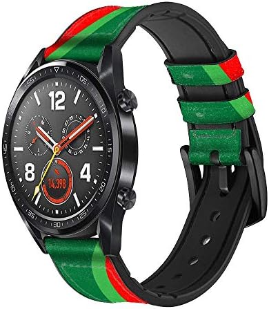 CA0294 רצועת שעון חכמה של Watermelon עור רצועת רצועת שעון חכם SmartWatch Smart Watch גודל חכם