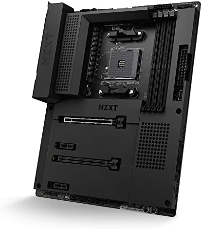 NZXT N7 B550 - N7 -B55XT -B1 - ערכת השבבים AMD B550 - לוח האם של ATX - מגן קלט/פלט משולב אחורי