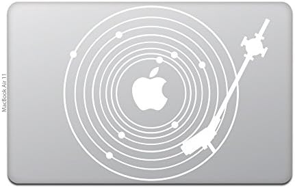 חנות חביבה מקובלת AIR/PRO 11/13 אינץ 'מדבקת MacBook TV CM מערכת סולארית שיא נגן שטח יקום לבן M479-W