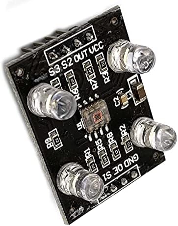 KIRO & SEEU TCS230 TCS3200 RGB Light Color Sence Senule Ganule Module DC 3-5V עם 4 LED תואם ל- MCU AR-Duino,