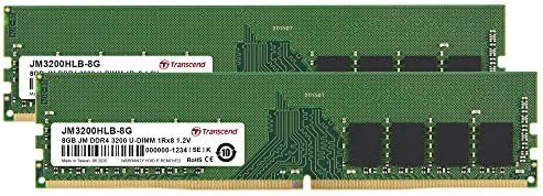 ערכת 32GB JM DDR4 3200MHz U-DIMM 1RX8 2GX8 CL22 1.2V