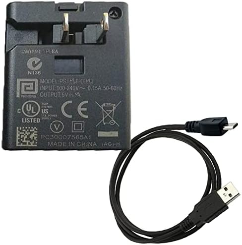 Upbright 5V AC/DC מתאם+מיקרו USB טעינה כבל תואם לסרג'מה Carvaan SCM02 MINI Bluetooth רמקול הינדי הסוללה אספקת