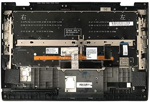 מקלדת החלפת מחשב נייד ללנובו טינקפד אקס 1 יוגה 3 סמ1095439 פריסה אמריקאית עם כיסוי כף היד