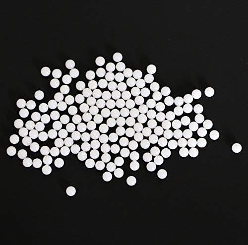 3/16 100 יחידות דלרין פוליאוקסימתילן מוצק פלסטיק נושאות כדורי