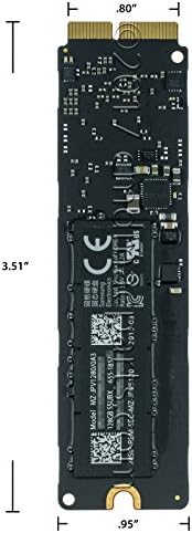 אודיסון - החלפת SSD של 128 ג'יגה -בייט ל- MacBook Pro 13 רשתית A1502, 15 A1398