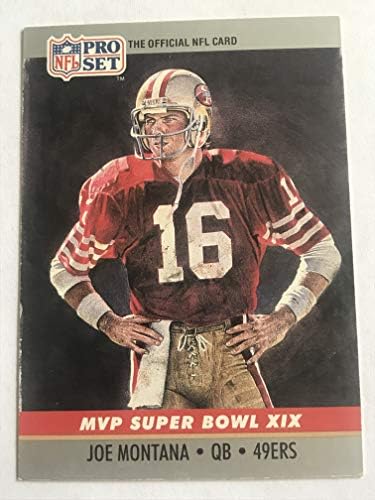 1990 Pro Set Super Bowl 19 Joe Montana NM/M